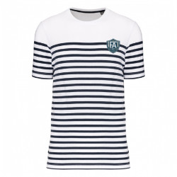 Tee-shirt marinière col...