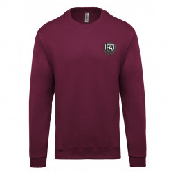 Sweat-shirt unisexe col rond