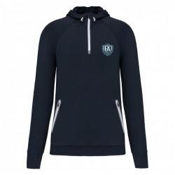 Sweat capuche 1/4 Zip sport