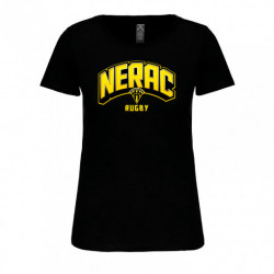 Tee-shirt bio col rond femme